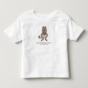 Wildlife - QUOKKA - Australia - Animal graphic Toddler T-Shirt