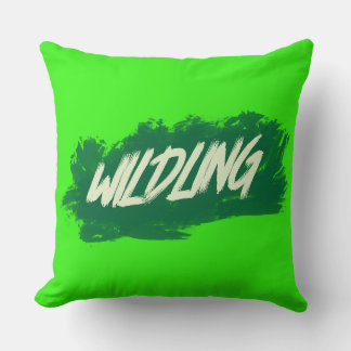 Wildling Brushstroke Throw Pillow