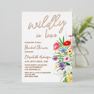 Wildly In Love Bridal Shower