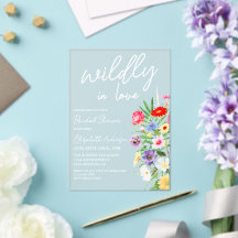 Wildly In Love Bridal Shower