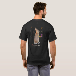 WildNight with Nature-birds: butterflies & mammals T-Shirt