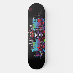 	Wildstyle Graffiti 16 Skateboard