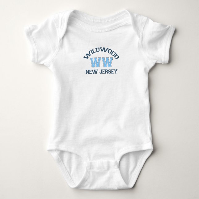 Wildwood. Baby Bodysuit (Front)