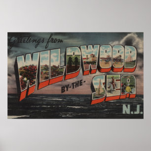 Wildwood-by-the-Sea, New Jersey 3 Poster