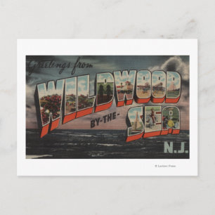 Wildwood-by-the-Sea, New Jersey Postcard