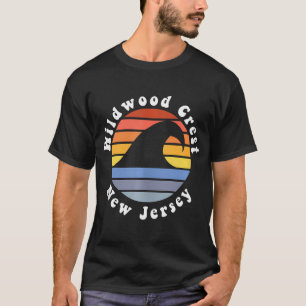 Wildwood Crest New Jersey Nj Beach Vacation Souven T-Shirt