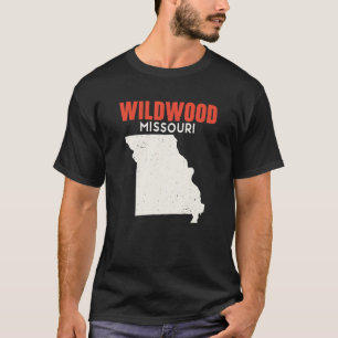 Wildwood Missouri USA State America Travel Missour T-Shirt