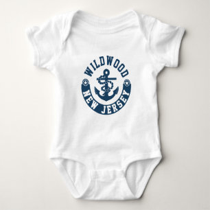 Wildwood New Jersey Baby Bodysuit