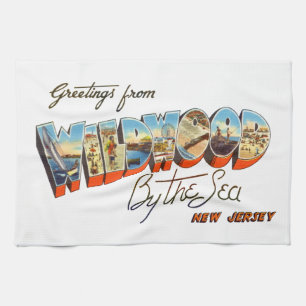 Wildwood New Jersey Tea Towel