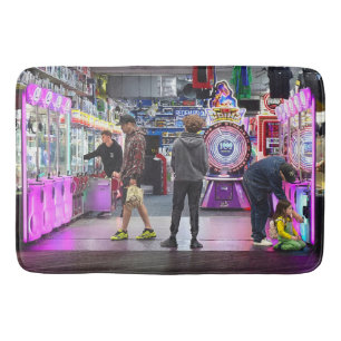 Wildwood NJ Boardwalk Arcade Bath Mat
