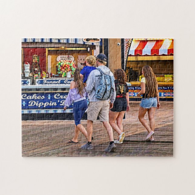 Wildwood NJ – Boardwalk Bakery Jigsaw Puzzle (Horizontal)