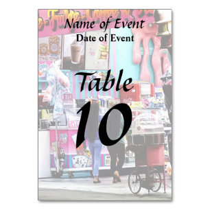 Wildwood NJ – Candy Shop Table Number