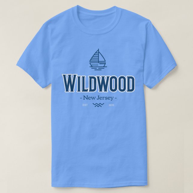 Wildwood NJ T-Shirt (Design Front)