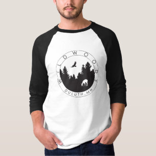 Wildwoods Logo Mens' 3/4 Sleeve T T-Shirt