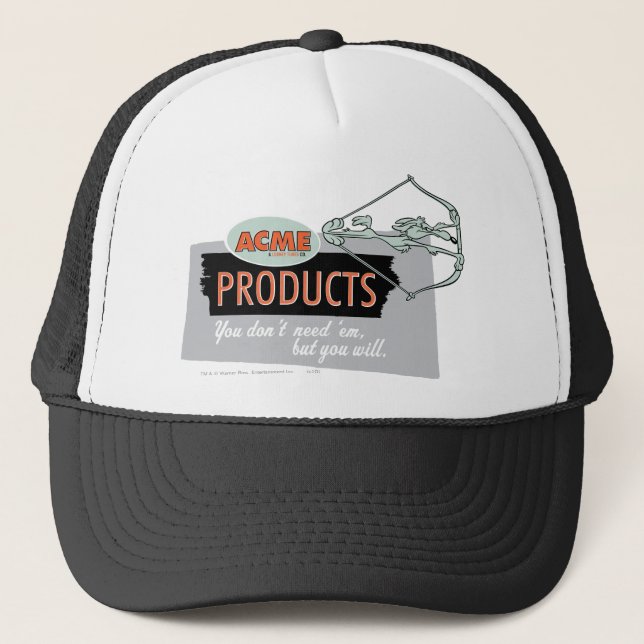 WILE E. COYOTE™ Acme Products 9 Trucker Hat (Front)