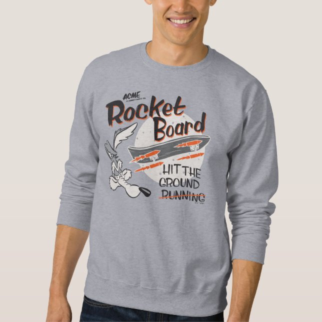 WILE E. COYOTE™ ACME Rocket Board Sweatshirt (Front)