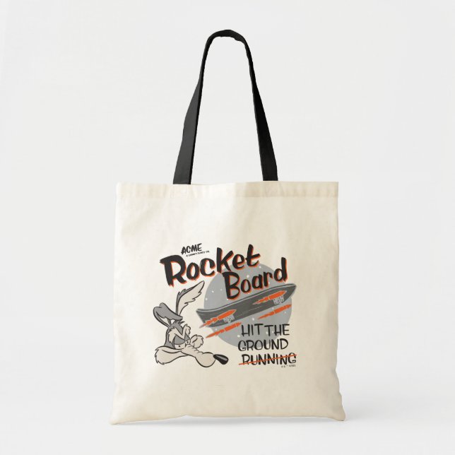 WILE E. COYOTE™ ACME Rocket Board Tote Bag (Front)