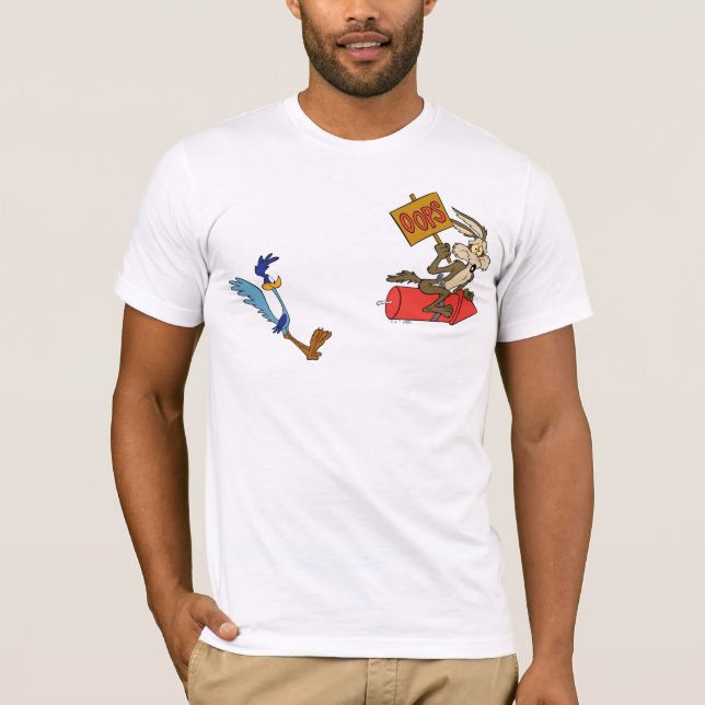WILE E. COYOTE™ and ROAD RUNNER™ ACME Rocket T-Shirt (Front)