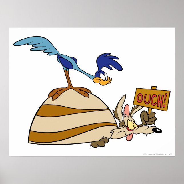WILE E. COYOTE™ and ROAD RUNNER™ Boulder Poster (Front)