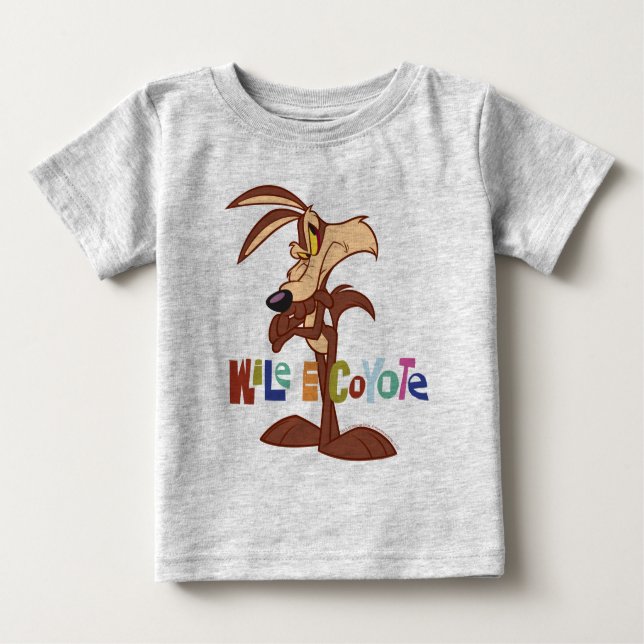 WILE E. COYOTE™ Arms Crossed Baby T-Shirt (Front)