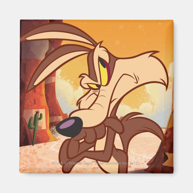 WILE E. COYOTE™ Arms Crossed Magnet (Front)
