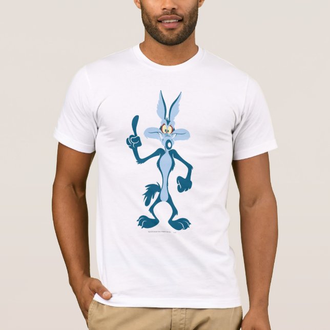 WILE E. COYOTE™ Blue Aha! T-Shirt (Front)
