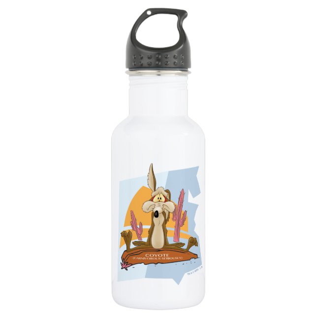 WILE E. COYOTE™ (Carnivorous Seriously) 532 Ml Water Bottle (Front)