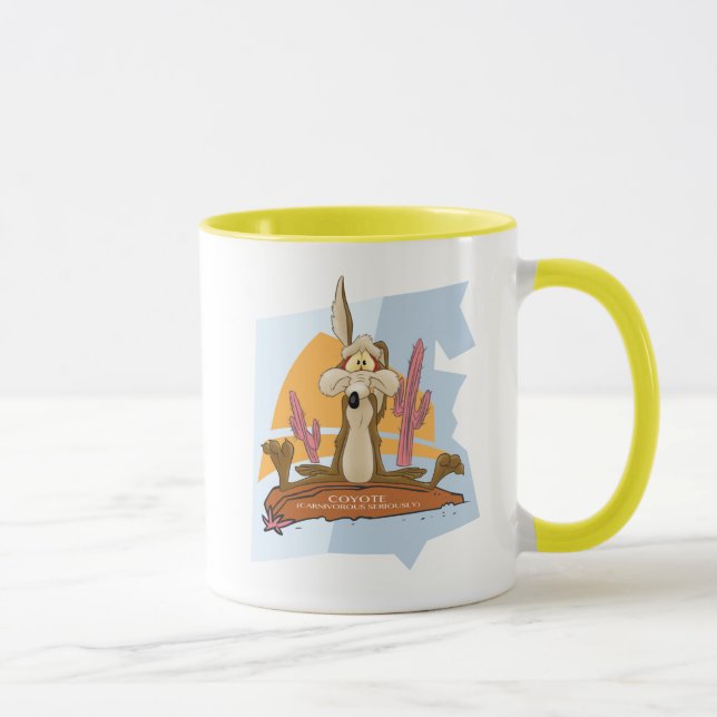 WILE E. COYOTE™ (Carnivorous Seriously) Mug (Right)