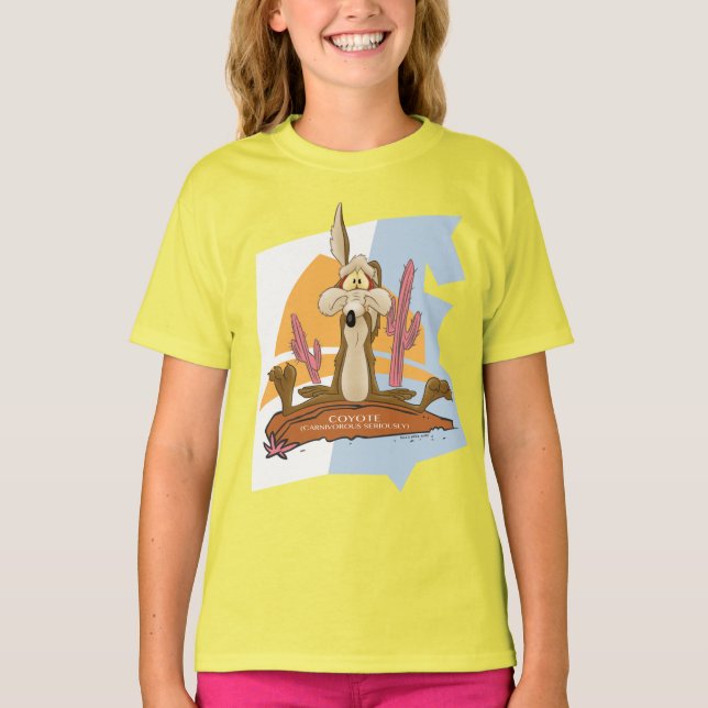 WILE E. COYOTE™ (Carnivorous Seriously) T-Shirt (Front)