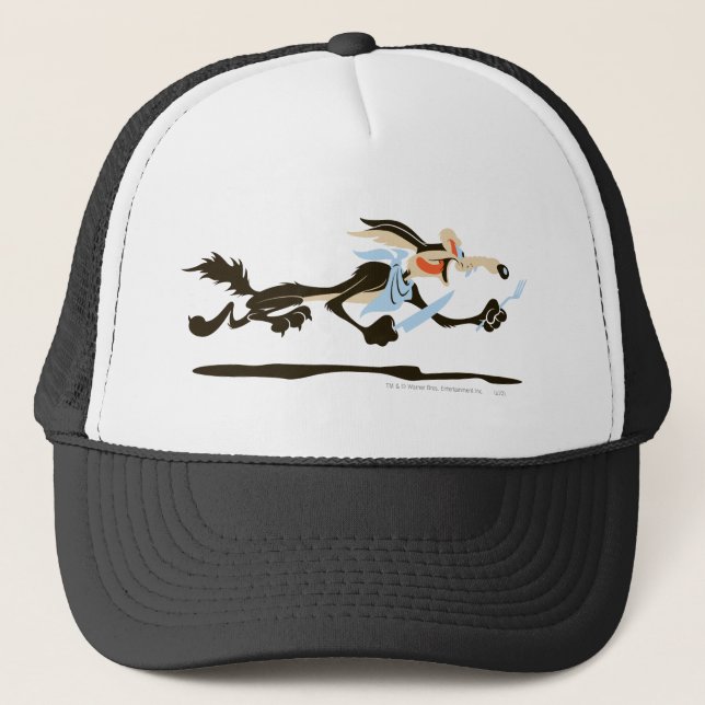 WILE E. COYOTE™ Chasing dinner Trucker Hat (Front)