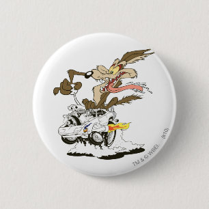WILE E. COYOTE™ Crazy Glance 6 Cm Round Badge