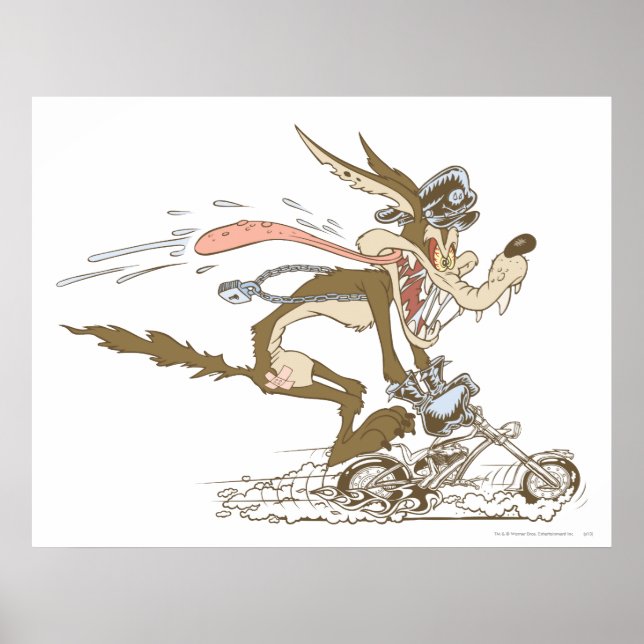 WILE E. COYOTE™ Cycle Racer Poster (Front)