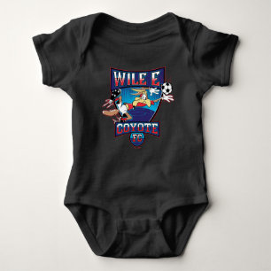 WILE E. COYOTE™ Football Club Badge Baby Bodysuit