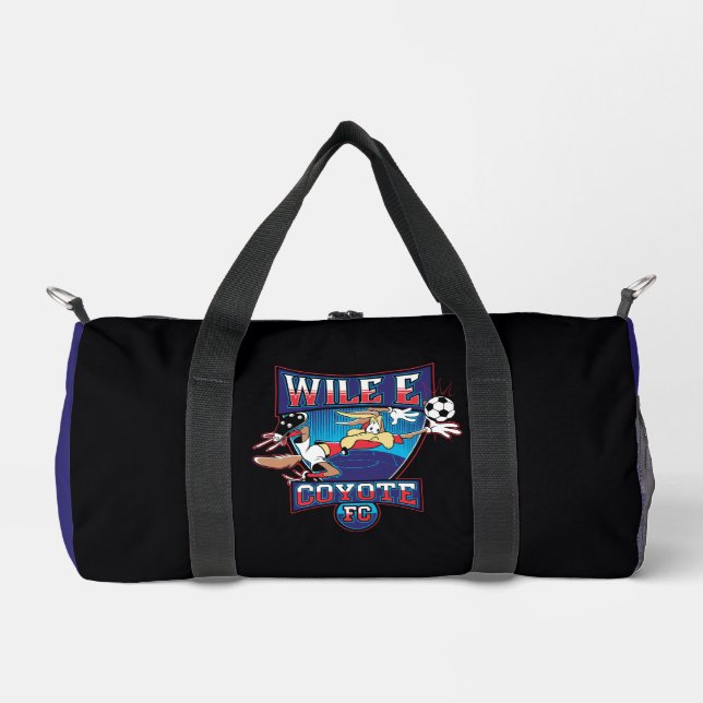 WILE E. COYOTE™ Football Club Badge Duffle Bag (Front)