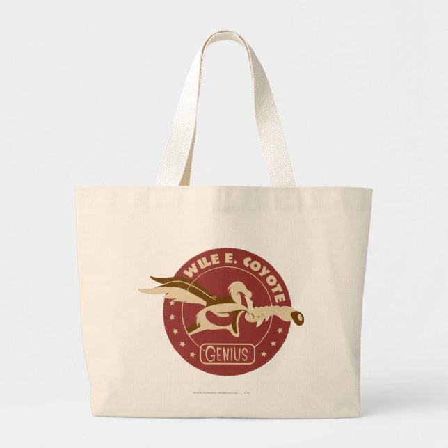 WILE E. COYOTE™ Genius Large Tote Bag (Front)