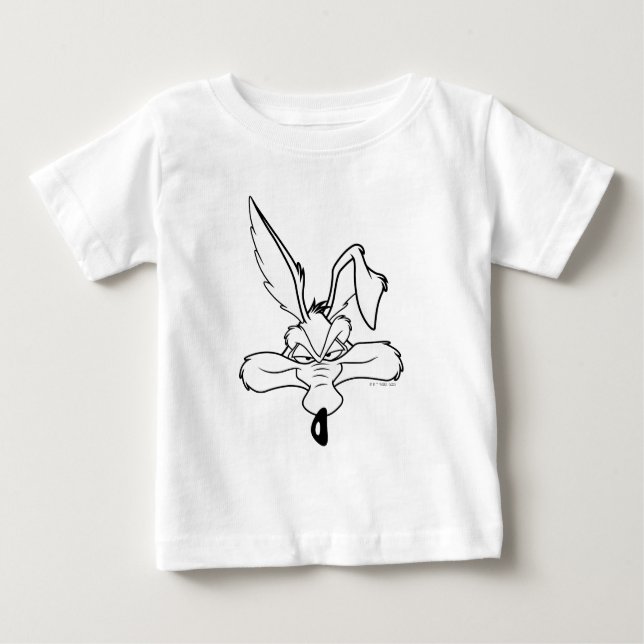 WILE E. COYOTE™ Happy Head Shot Baby T-Shirt (Front)