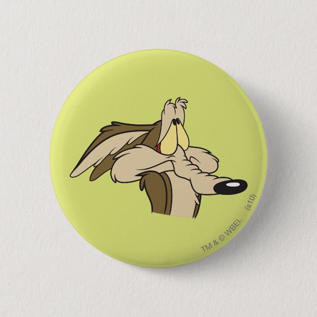 WILE E. COYOTE™ Impending Doom 6 Cm Round Badge (Front)