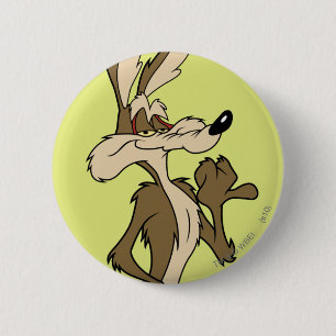 WILE E. COYOTE™ Looking Proud 6 Cm Round Badge