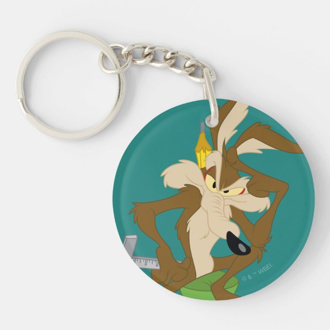 WILE E. COYOTE™ Planning Key Ring (Front)