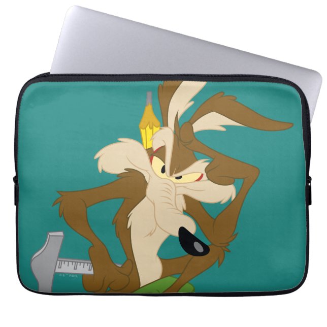 WILE E. COYOTE™ Planning Laptop Sleeve (Front)