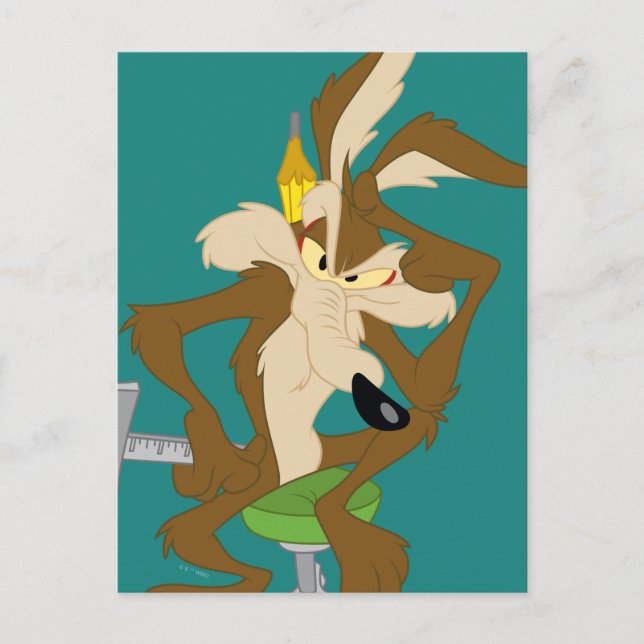 WILE E. COYOTE™ Planning Postcard (Front)