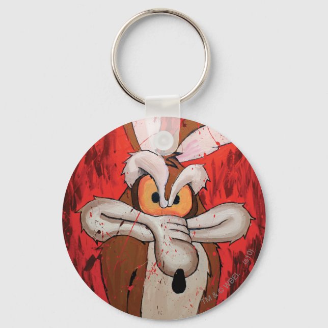 WILE E. COYOTE™ Red Fury Key Ring (Front)