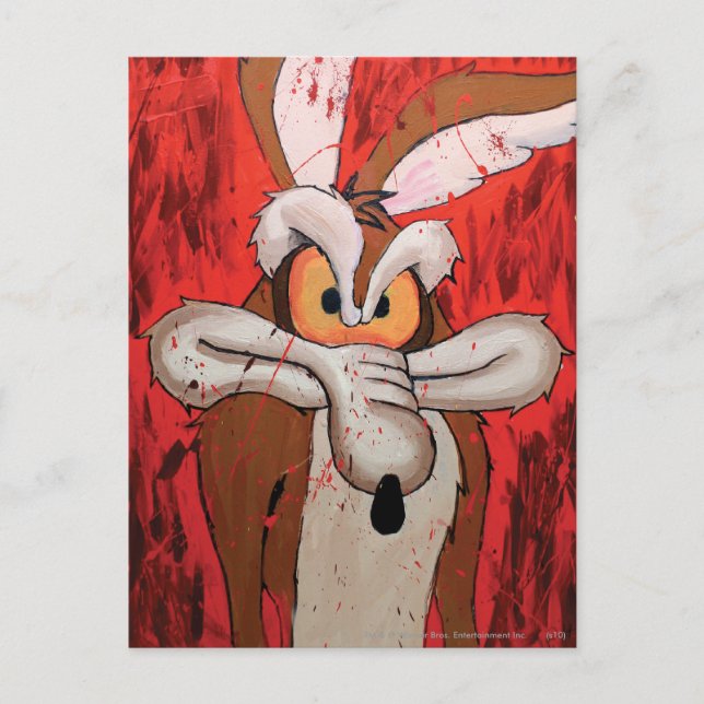 WILE E. COYOTE™ Red Fury Postcard (Front)