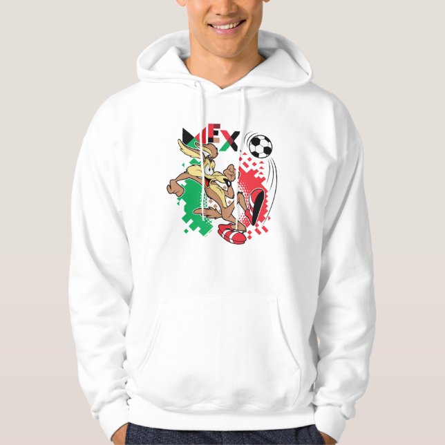 WILE E. COYOTE™ Team Mexico Soccer Graphic Hoodie (Front)