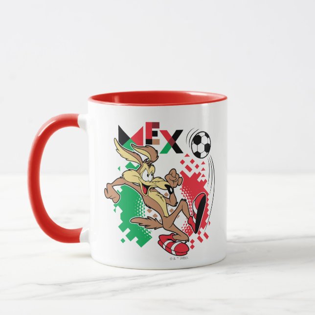 WILE E. COYOTE™ Team Mexico Soccer Graphic Mug (Left)