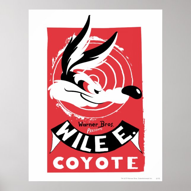 WILE E. COYOTE™ Warner Bros. Presents poster (Front)