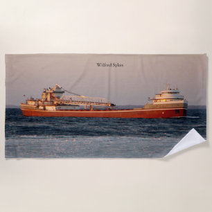 Wilfred Sykes beach towel