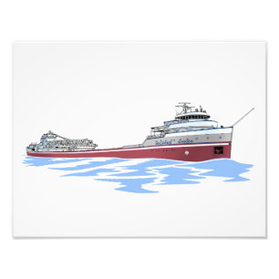 Wilfred Sykes Cleveland Cliffs Photo Print