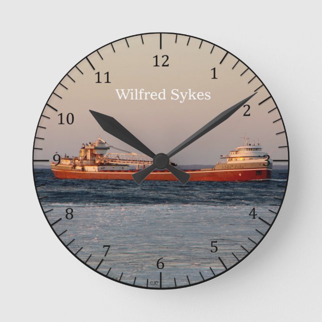 Wilfred Sykes clock (Front)