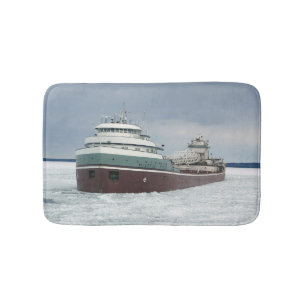 Wilfred Sykes in ice bathmat